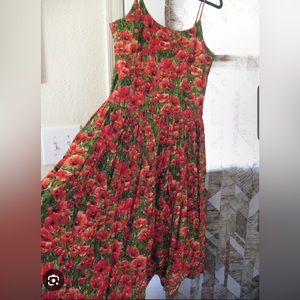 Bernie Dexter Chelsea Dress in Poppies XL